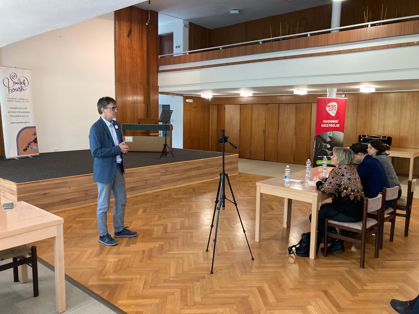 Zahájení Svátku houslí 2026 před publikem